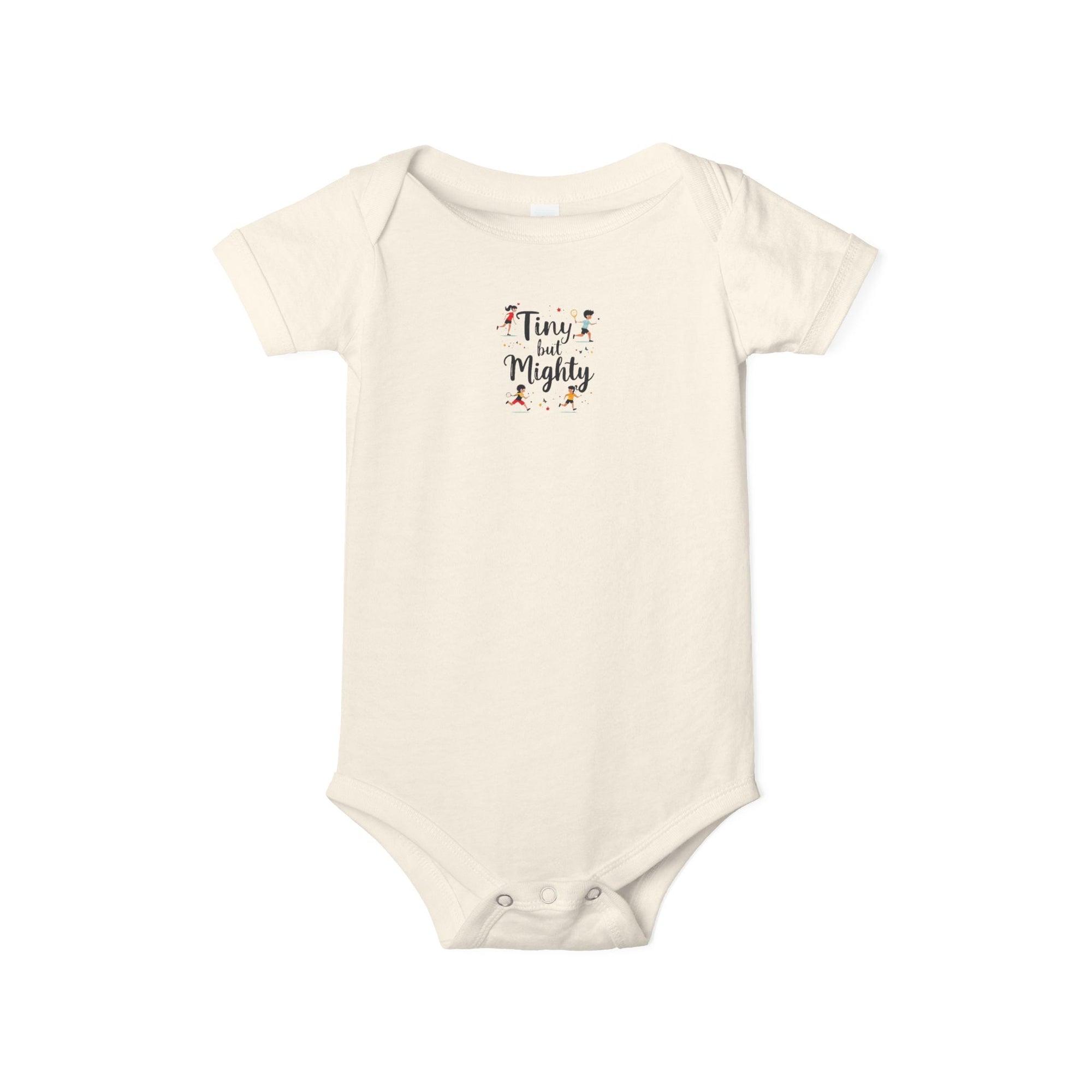 Tiny But Mighty Infant Bodysuit, Cute Baby Outfit
