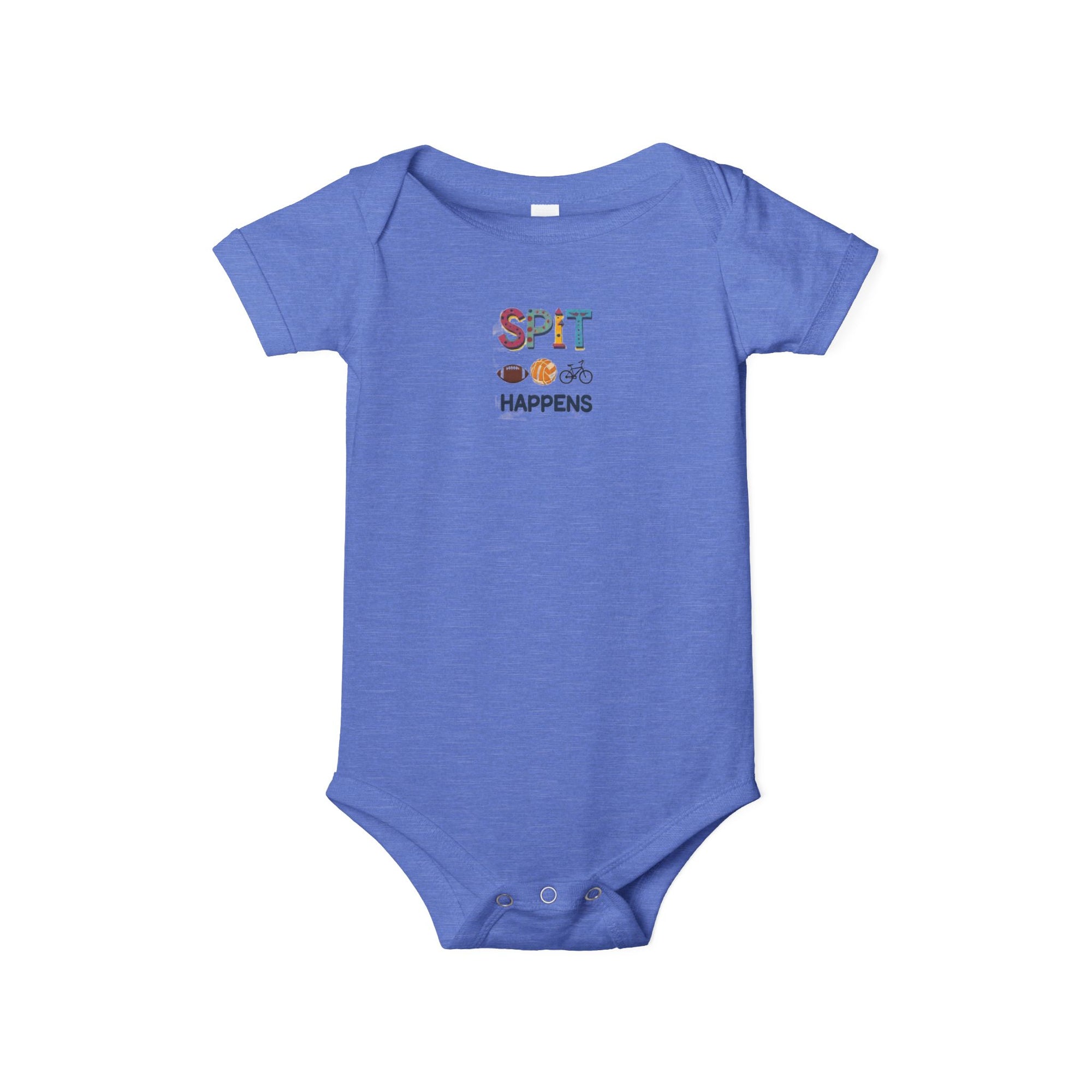 Funny Baby Bodysuit, Spit Happens Infant Onesie