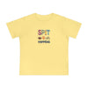 Funny Baby T-Shirt - Spit Happens