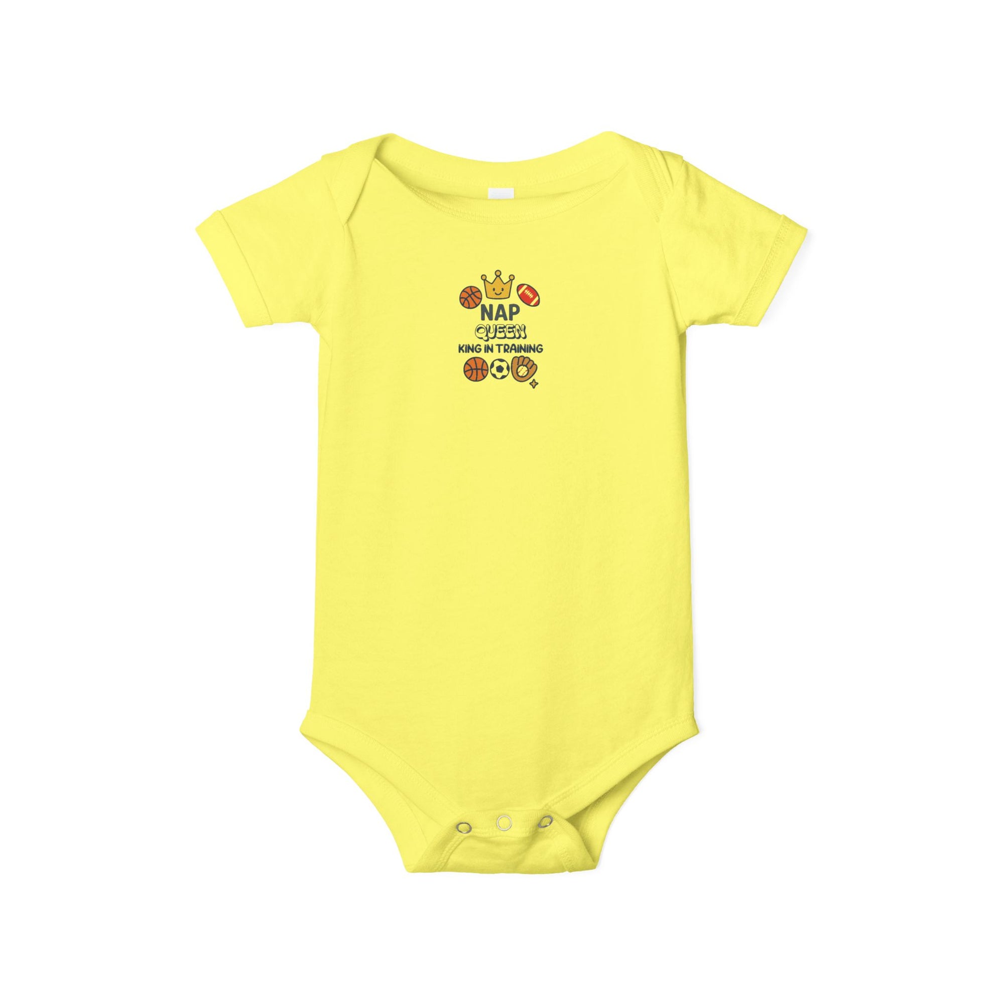 Cute Infant Onesie with Nap Time Design
