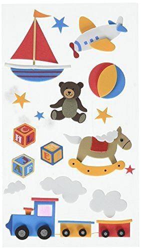 Layered Foam Stickers - Baby Toys-0