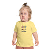 Funny Baby T-Shirt - Spit Happens