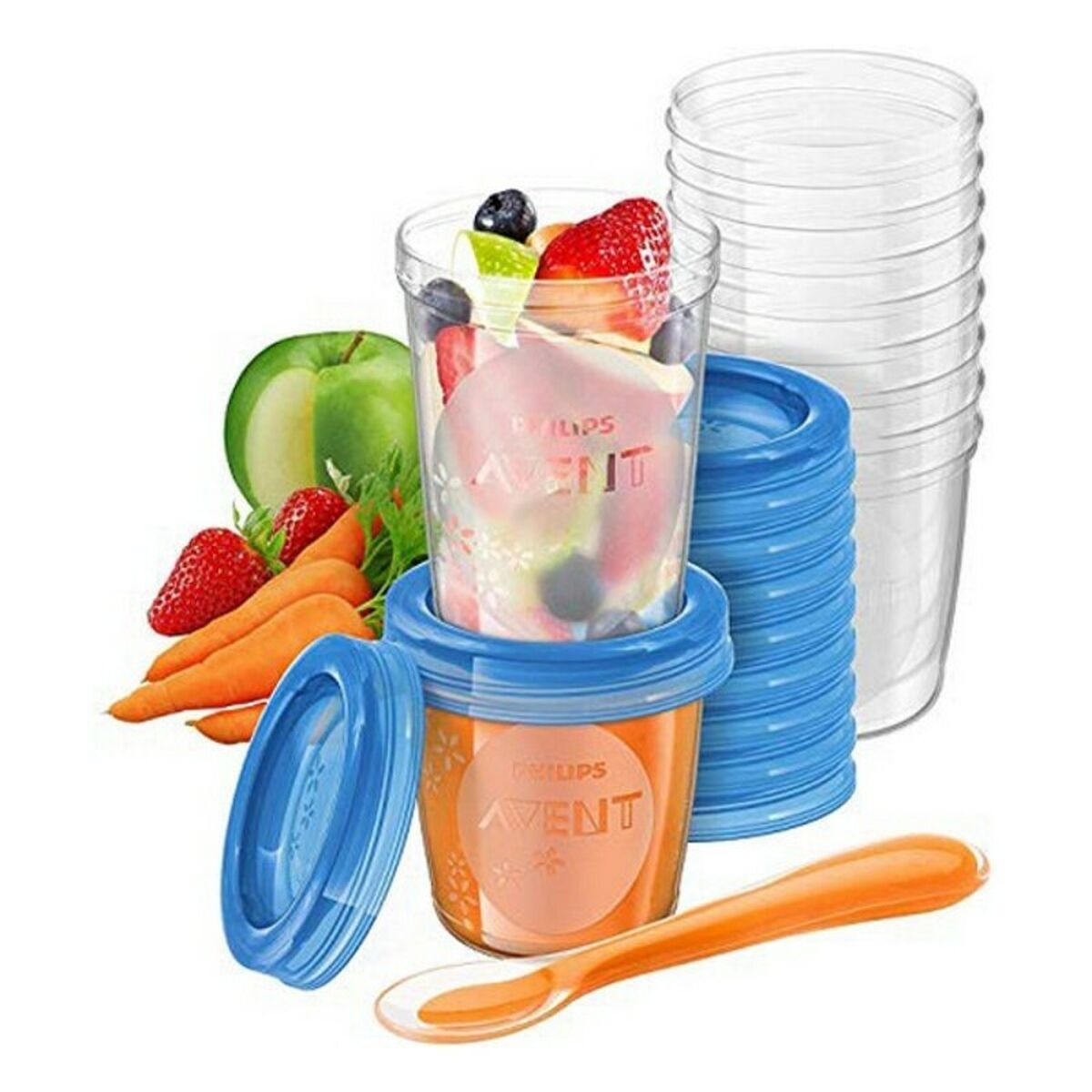Set of Bowls for Baby Food Philips SCF721 / 20-0