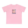Funny Baby T-Shirt - Spit Happens