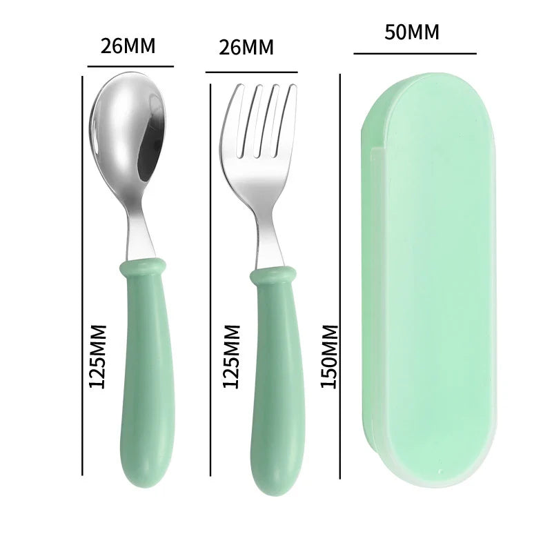 Baby Stainless Steel Tableware Set-6