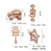 Baby Rattles Musical Montessori Educational Toy Gifts