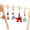 Montessori Baby Gym & Hanging Toys Set | Wooden Play Gym for Babies-1