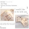 5Pcs/set Mid Waist Intimates Underpants