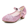 Little Heels For Kids Princess Leather Shoes