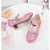 Little Heels For Kids Princess Leather Shoes