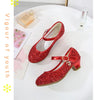 Little Heels For Kids Princess Leather Shoes