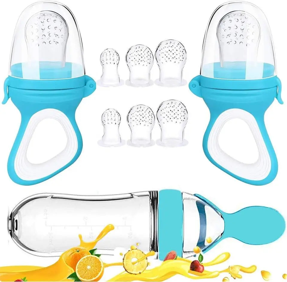 Set of 11 pcs silicone weaning accessories multivariant-6
