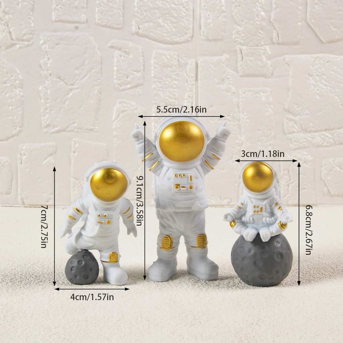 Astronaut Space Theme Birthday Party Cake Decoration