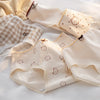 5Pcs/set Mid Waist Intimates Underpants