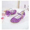 Little Heels For Kids Princess Leather Shoes