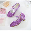 Little Heels For Kids Princess Leather Shoes