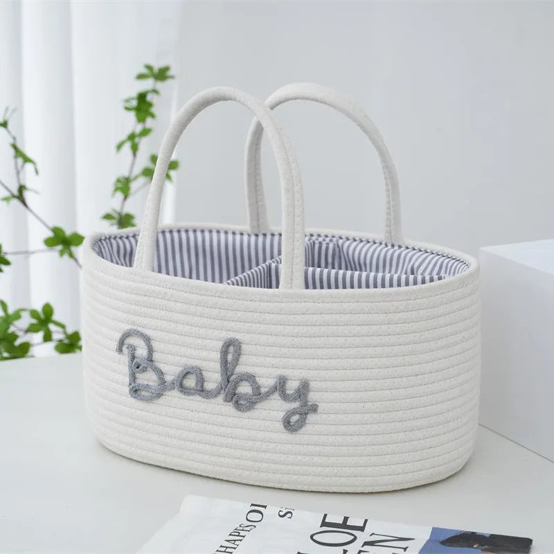 Cotton Rope Diaper Bag multivariant-5