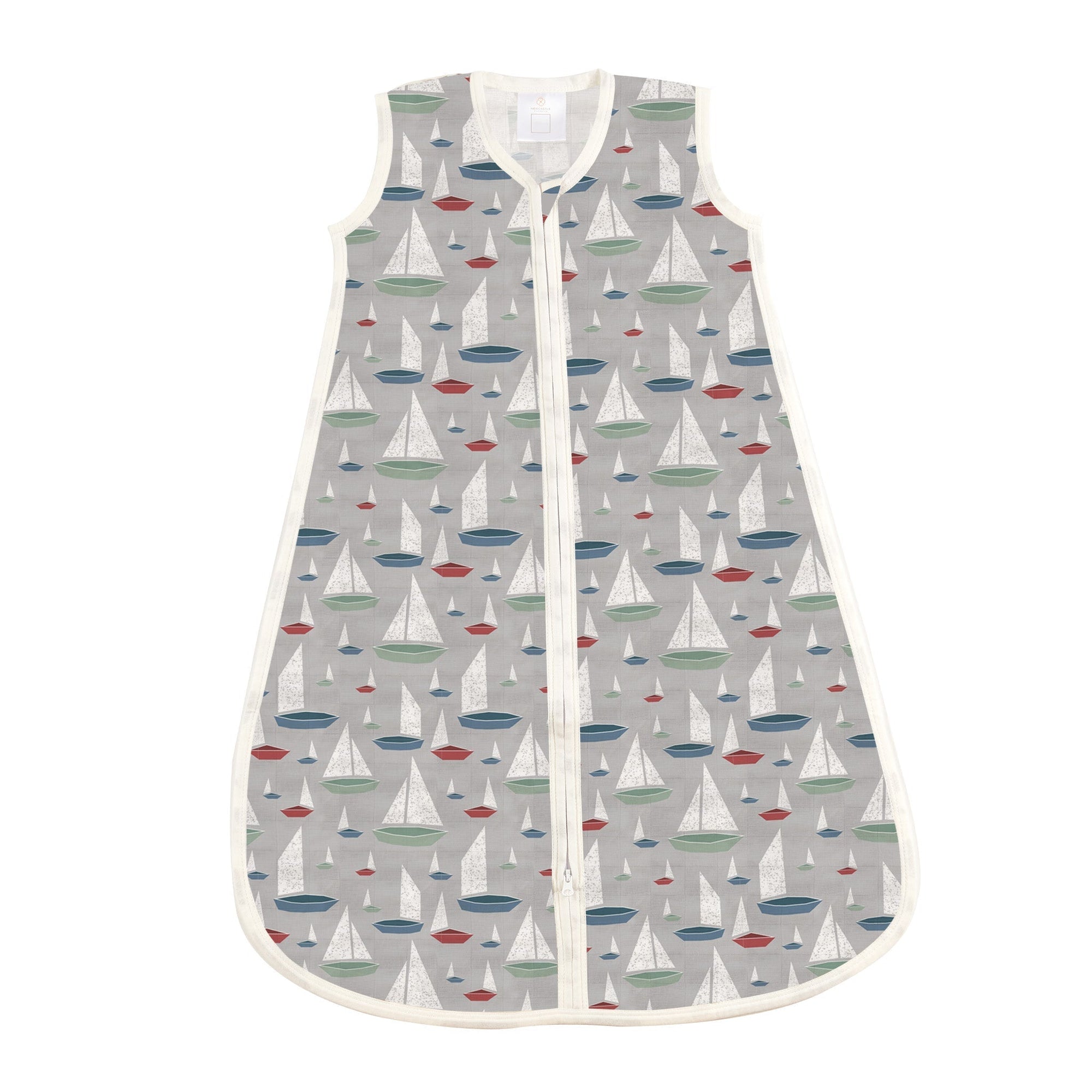 Marina Sailboats Bamboo Sleep Sack-0