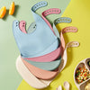 Baby Silicone Bib for Babies with Pocket multivariant-0