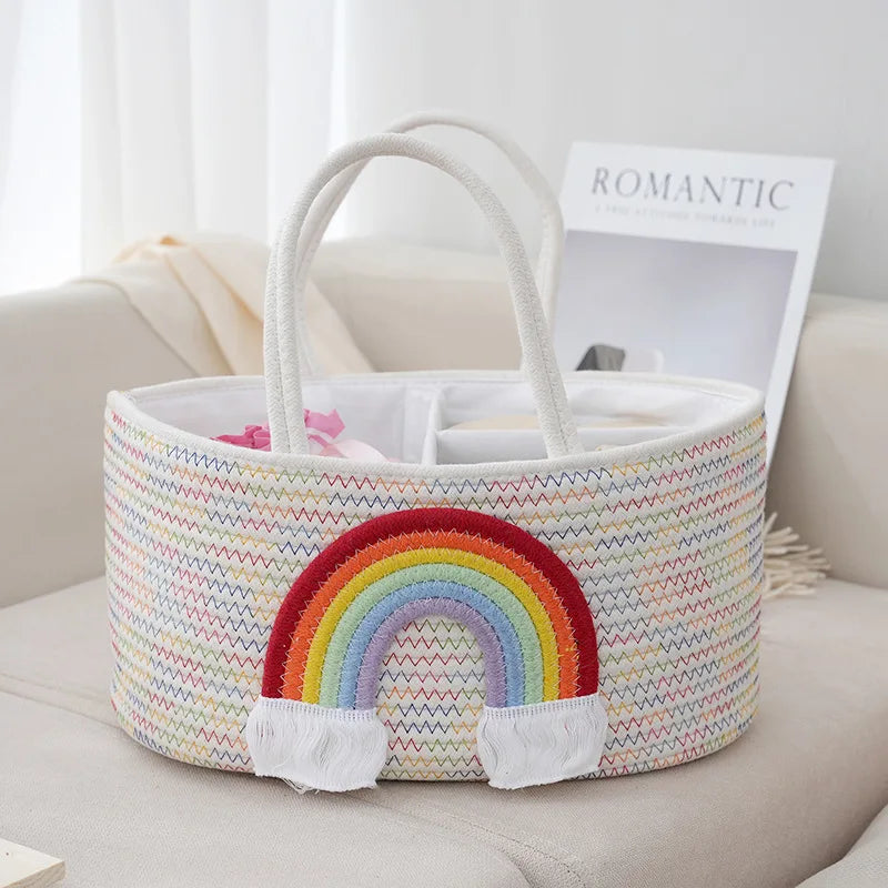 Cotton Rope Diaper Bag multivariant-2