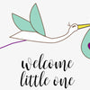 Organic new baby gift set - welcome little one!-2