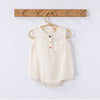 Summer Arrival Baby Unisex Sleeveless Plain bodysuit Bodysuits-1
