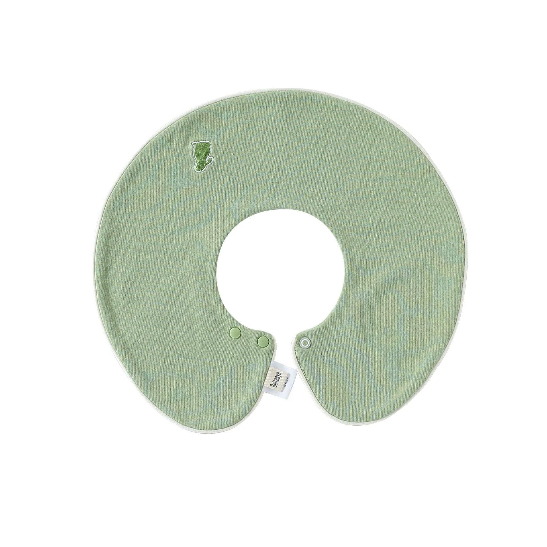 Simple Various Pattern Cotton Bib for Baby-7