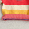 Baby Girl Rainbow Strips Knitting Pullover Sweater-3