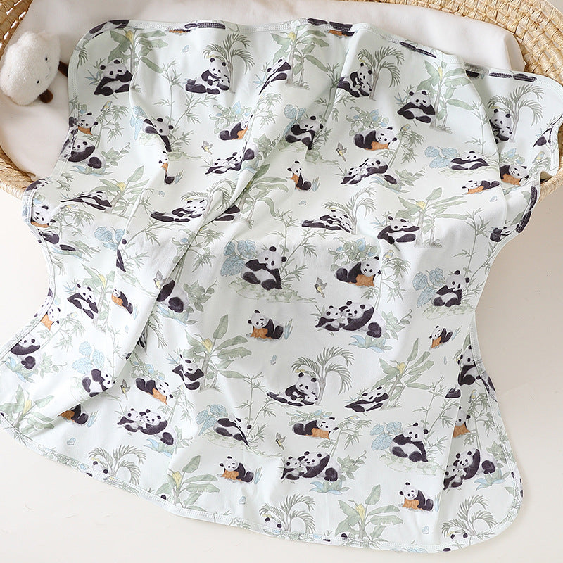 Arrival Baby Blanket with Cartoon Design: Pure Cotton Collection for Spring and Autumn-2