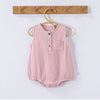 Summer Arrival Baby Unisex Sleeveless Plain bodysuit Bodysuits-2