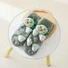 Baby Cartoon Animal Graphic Thermal Plush Design Long Tube Socks-4