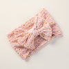 Baby Floral Print Soft Big Bow Headband-4