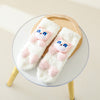 Baby Cartoon Animal Graphic Thermal Plush Design Long Tube Socks-6