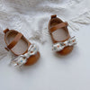 Arrival Baby Girl Floral Embroidery Bow Toddler Soft-Sole Anti-Slip Walking Shoes-4