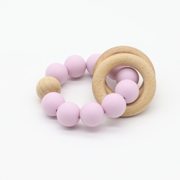 Baby Multicolor Chewable Teether Chain Soothing Chain-7