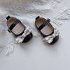 Arrival Baby Girl Floral Embroidery Bow Toddler Soft-Sole Anti-Slip Walking Shoes-5