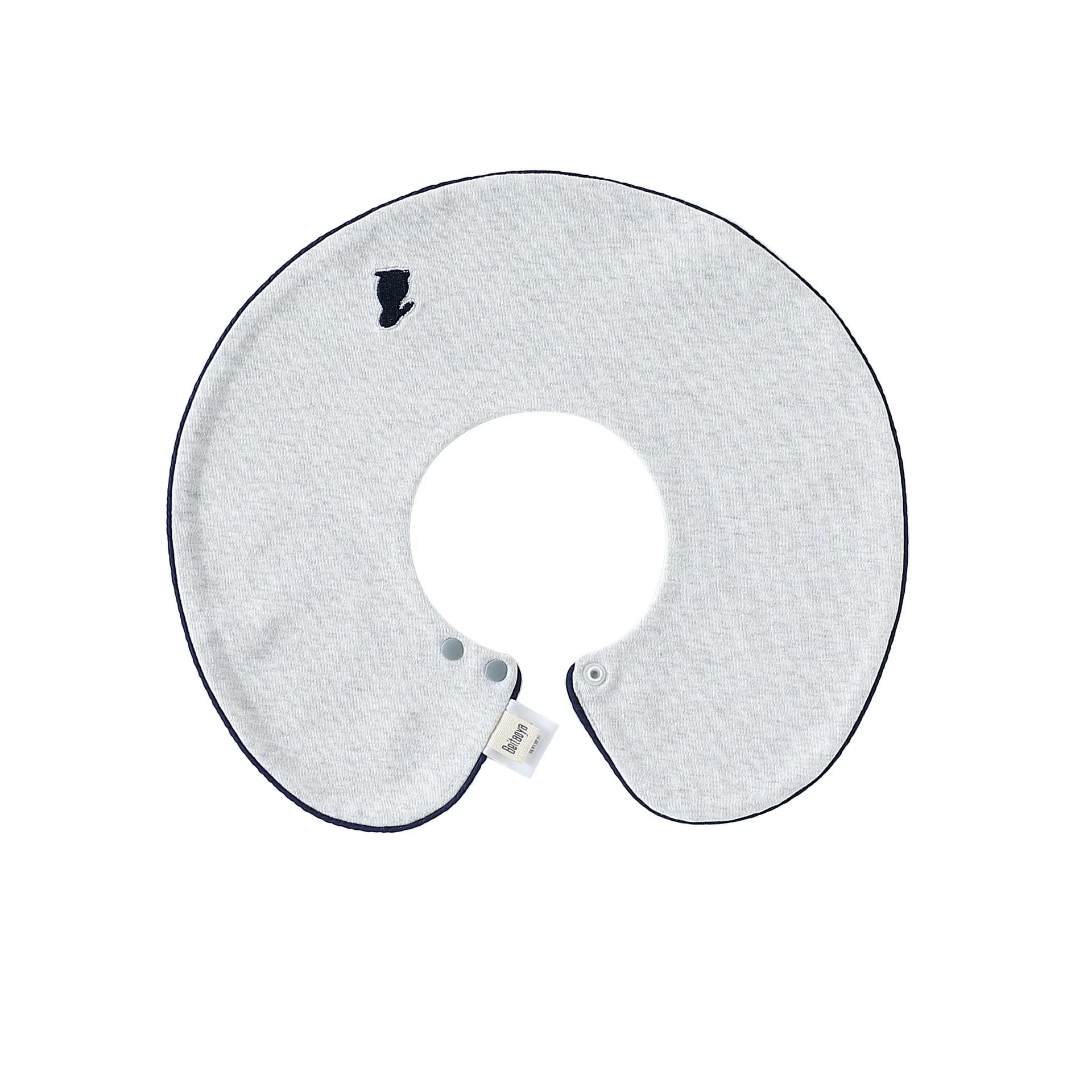 Simple Various Pattern Cotton Bib for Baby-4