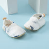 Summer Hot Selling Baby Simple Cartoon Print Soft Sole Anti-slip Shoes with Cotton Fabric-7