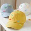 Baby Animal Embroidered Pattern Sunshade Peaked Hats-0