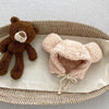 Winter Infant Baby Boys And Girls Solid Fluffy Thermal Hats-6
