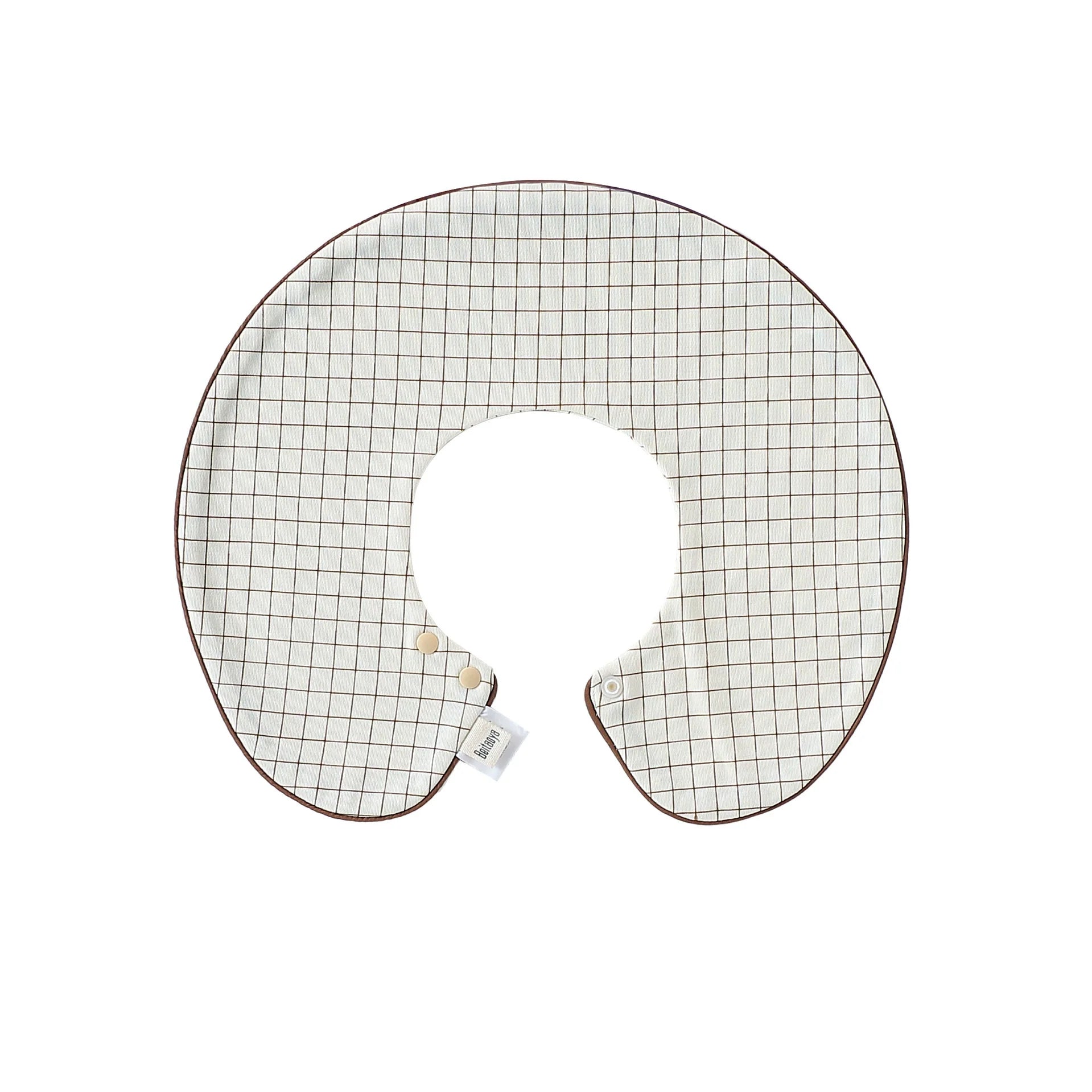 Simple Various Pattern Cotton Bib for Baby-5